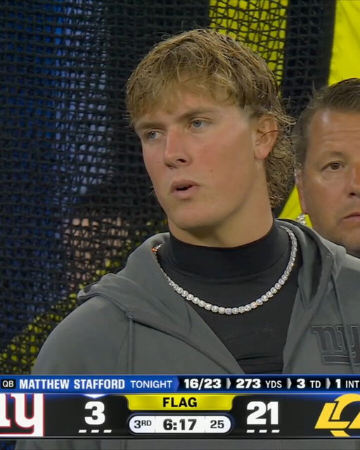 Jaxson Dart is back on the sideline watching his teammates  