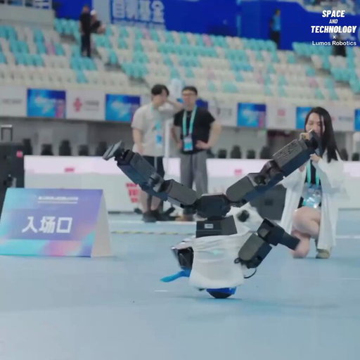 NIX Stuns Beijing with Breakdance Moves at World Humanoid #Robot Games
by @spaceandtech_

#HumanoidRobots #Robotics #AI #ArtificialIntelligence 