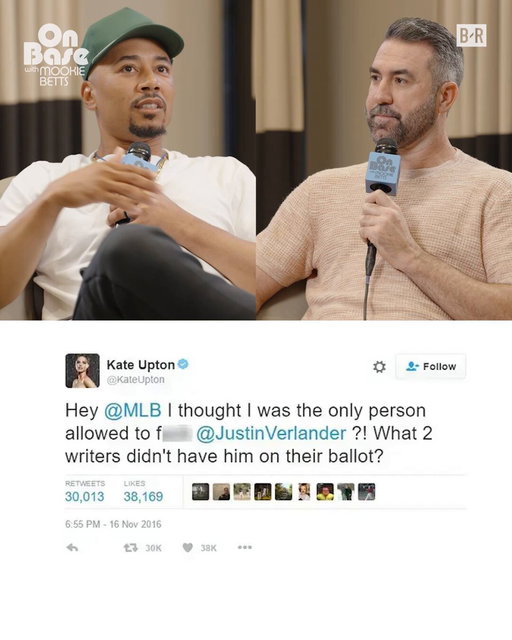 Justin Verlander reacts to Kate Upton’s viral tweet from 2016 😅

Full interview: https://t.co/zS9gfpCBBW 