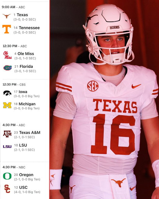 CFB schedule makers cooked this week 😮‍💨 
