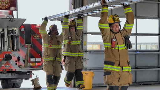 The four-foot firefighter: Florida lifesaver takes record as shortest woman in profession 