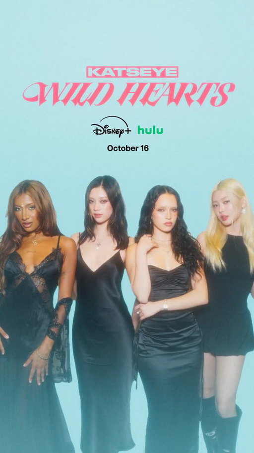Calling all EYEKONS 🩷🩵 KATSEYE: WILD HEARTS is coming to Disney+ and Hulu on October 16. 