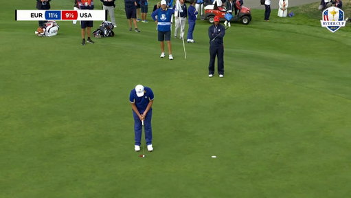 When Jon Rahm did THIS on his Ryder Cup debut at Le Golf National 🇫🇷🔥 