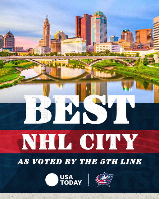 The best NHL city thanks to the best NHL fans! 💥 