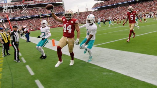 Brock Purdy's TD pass to Kyle Juszczyk looked familiar 👀 @49ers

@insidetheNFL Week 2 Mic'd Up on X 