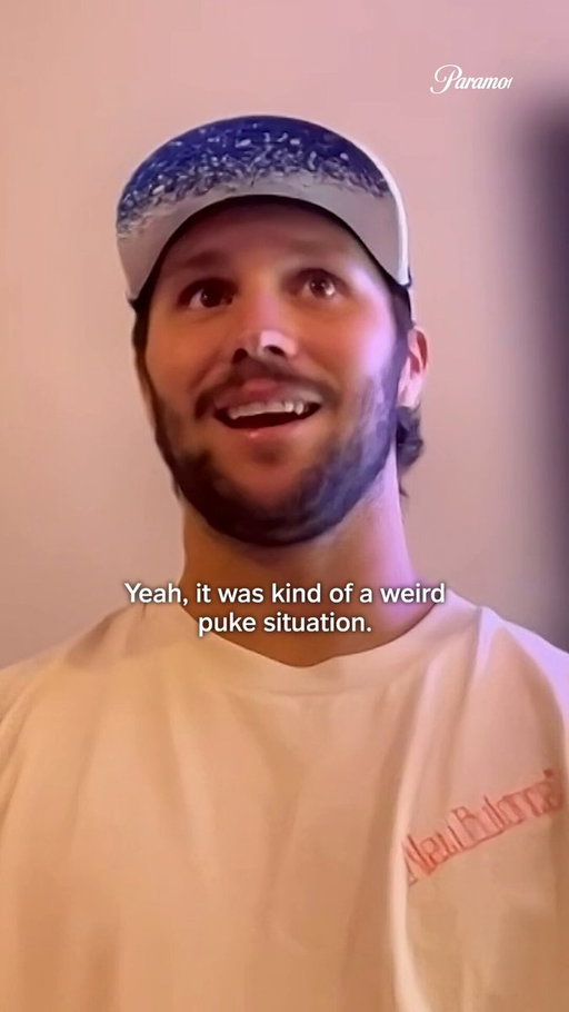 Josh Allen's pre-game ritual is what!? 😳 Watch the full interview on #NFLPlayAction, new episodes every Wednesday on Paramount+ 