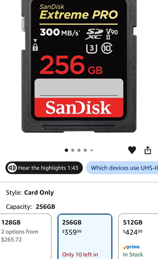 I love it when Amazon tells me something I had on my wishlist 5 years ago is back in stock, especially at these discounted prices 👀 