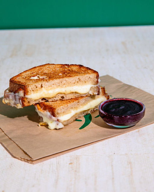 you can't go wrong with the Cheese Melt, but have you tried the Blueberry Dipper Cheese Melt?? 