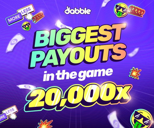 20,000x IS NOW LIVE ON DABBLE 🤑

It’s time for a GIVEAWAY! We’re giving away $100 in bonus funds to 5 different users

How to enter:

- Retweet this post
- Follow us @dabblefantasy
- Comment your Dabble username with #20000x

That’s it! The winners will be selected at random at 7pm CT