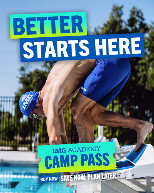 Better skills start with better opportunities 💪

The 2027 IMG Academy Camp Pass makes that experience easier to plan by letting families secure the year's best value now and choose the camp week later. 

Learn more: https://bit.ly/4yUxL9W 