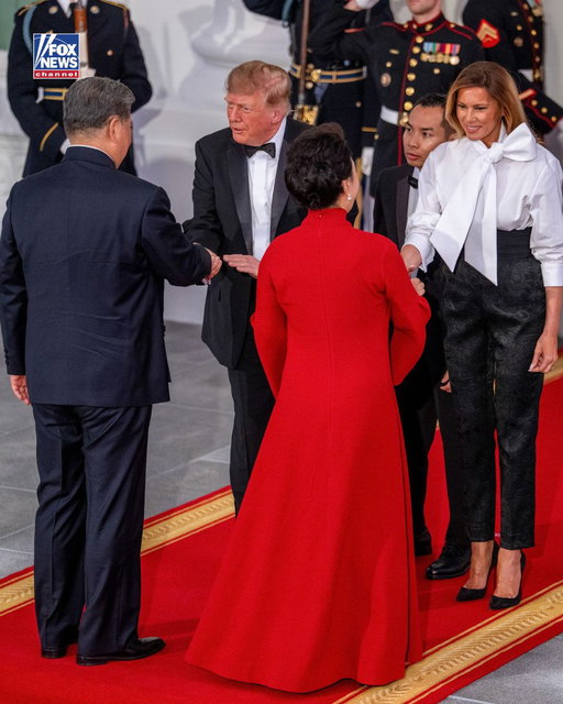 President Trump welcomes Chinese President Xi Jinping to the White House for a state dinner, bringing together some of the biggest names in American business and technology.

Among the high-profile guests are Elon Musk, Jeff Bezos, OpenAI CEO Sam Altman, NVIDIA CEO Jensen Huang, Meta CEO Mark Zuckerberg and Apple's Tim Cook.

The dinner caps the second day of Xi's three-day state visit to Washington, with trade, artificial intelligence and strategic stability among the major issues surrounding the visit.