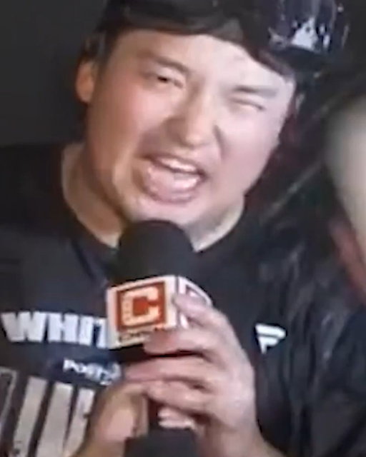 Munetaka Murakami having the time of his life during the clubhouse celebration 🤣 