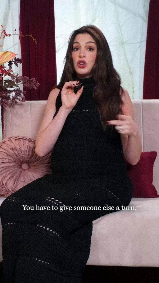 On a scale from Saks Fifth Avenue to a subway sax player, where does Anne Hathaway fit? 
