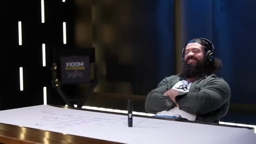 Hormozi's reaction to someone telling him they still hand-write ad copy 🤣 