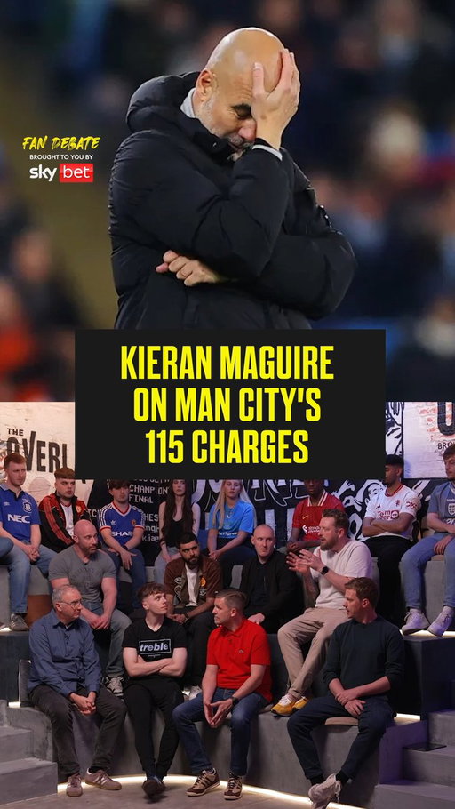 “If that’s proven, I think there’ll be a very, very severe penalty!” 👀

Following reports that Man City have been found guilty, we revisit Kieran Maguire’s prediction from May 2025. What punishment could now follow? 😳 