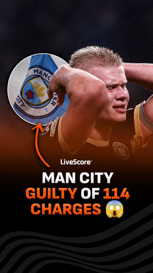 Man City have been found guilty on 114 of their 115 FFP breaches in the Premier League 😳❌

What do you think their punishment will be? 🔜 
