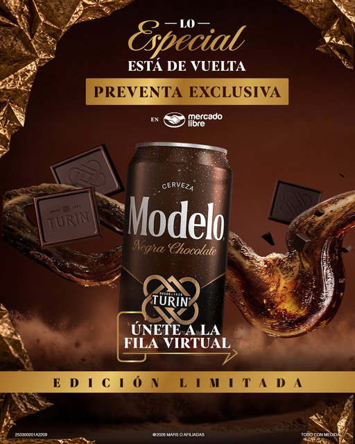 Lo ESPECIAL está de vuelta, PREVENTA EXCLUSIVA. 🍺🍫🎄 Negra Modelo Chocolate Turin está de regreso. 