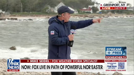 15-foot waves, 60+ mph gusts and days of coastal flooding — a major storm is set to slam the East Coast this weekend.

FOX Weather's Storm Specialist @mikeseidel reports from Long Island Sound as conditions ramp up and big whitecaps form behind him.

Seidel says the storm's unusual track could keep the Northeast dealing with high tides, heavy rain and powerful winds for several days, with the Jersey Shore, Fire Island, the Hamptons and Montauk among the areas bracing for rough conditions.