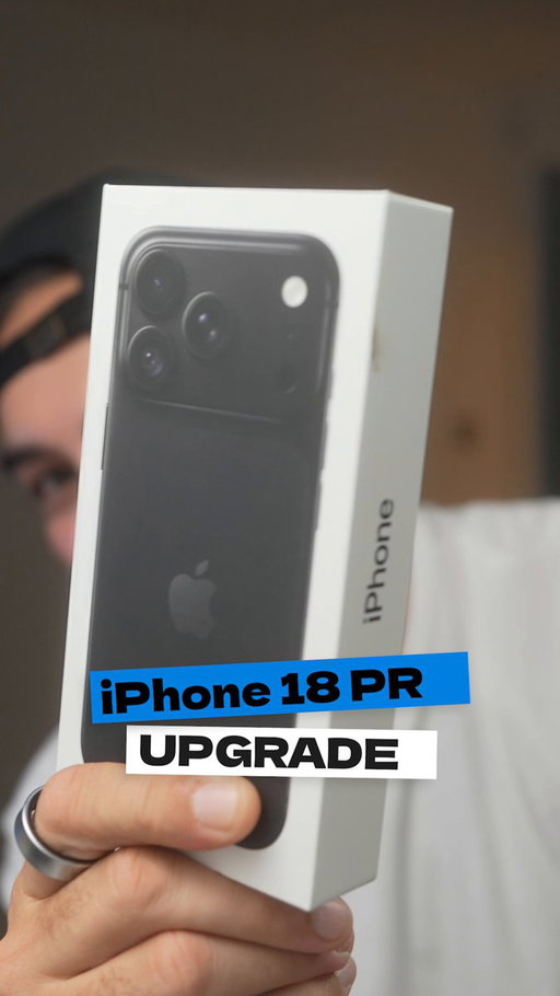 Here's a quick #iPhone18pro unboxing video. Highlighting the upgrades! 👇🏼 