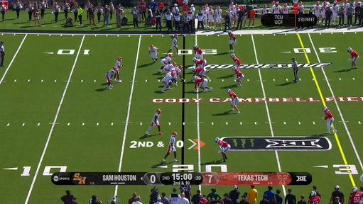 That just happened.

Austin Romaine with a pick six on consecutive defensive plays.

📺: TNT 