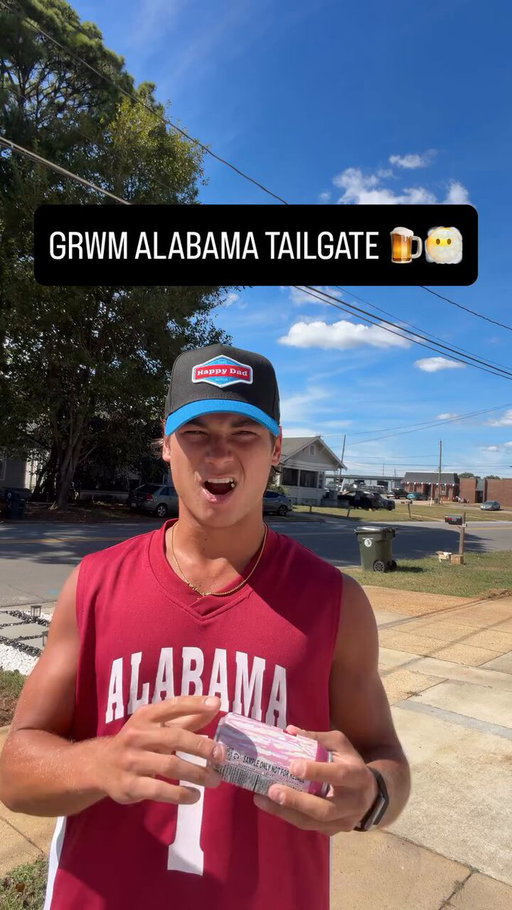 GRWM FIRST ALABAMA TAILGATE 🍺 🏈 