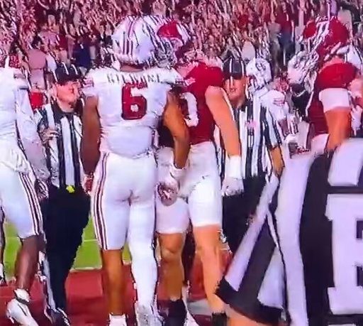 And now Dylan Stewart throws a punch  