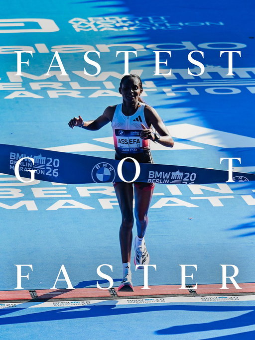 Tigst Assefa take another bow.

Three-time champion in Berlin. New course record. The third-fastest of all time. 

2:11:04. 👑 