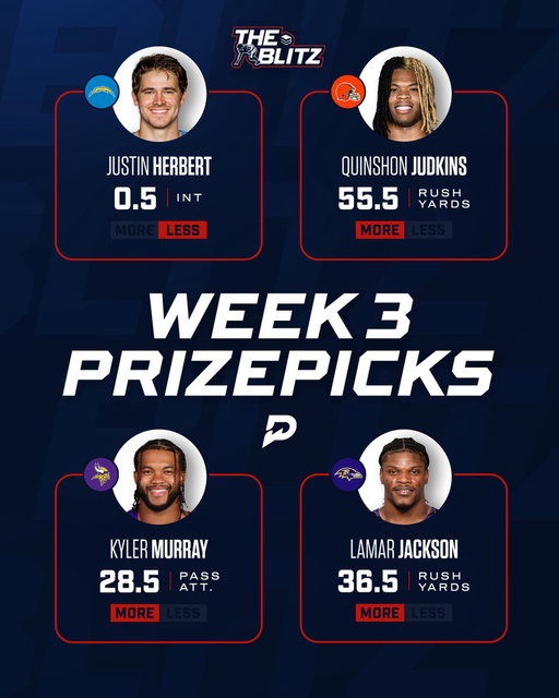 The Bookit Blitz NFL Week 3 4-Man 🔥

No full fades please 😭 