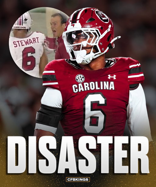 South Carolina head coach Shane Beamer has announced that edge rusher Dylan Stewart has been suspended indefinitely.

Stewart punched an Alabama player in the face last night, committed several penalties including roughing the passer, refused to come out of the game when a sub was sent in, had a verbal altercation with Beamer on the sideline after refusing to jog off the field, and walked away from coaches while they were talking to him.

It was a complete disaster for Stewart and the Gamecocks last night in their 31-point loss to the Crimson Tide.