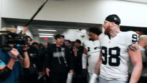 Resilience on display. 

#LVvsNO | #RaiderNation 
