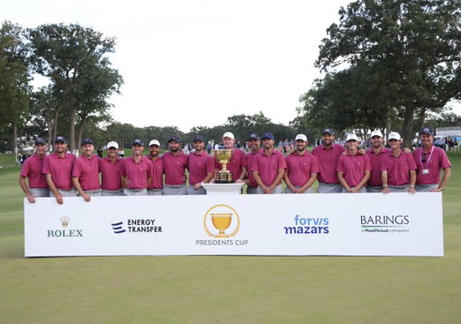 I’m really proud of how this team battled today, these weeks are truly special to me. Always an honor to represent 🇺🇸 @PresidentsCup 