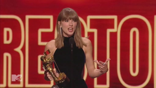 Taylor Swift says the “main reason” she loves directing music videos is because “you, the fans, make it so much fun” before debuting the video for “Patient Zero” at the #VMAs.

(via CBS/MTV/VMAs) 