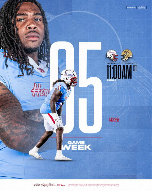 BUILT BY HOUSTON GAME WEEK😤

🆚 UCF
🕖 11am CT
📍 TDECU Stadium
📺 ESPN2
ℹ️https://uhcoogs.co/3TnGH8I

#BuiltByHouston x #GoCoogs 