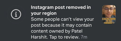 Anyone's got a contact to help at Meta/Facebook. Need some urgent help. Issue started with a random copyright strike for a comedic reel. The copyright claim was by some Harshit Patel. 