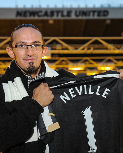 Incredibly sad news.

We were honoured to welcome Benjamin and his family to St. James’ Park in 2014 and we offer our deepest sympathies to them and all those who loved him. 

Forever a Geordie 🖤🤍 