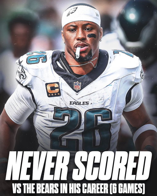 Saquon has never scored against the Bears in 6 career matchups 🤯

He might be due… 