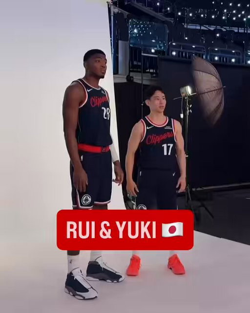 From @JAPAN_JBA to LA… Rui Hachimura &amp; Yuki Kawamura! 🇯🇵 
