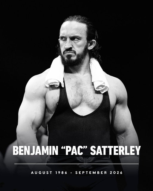 Benjamin Satterley, who wrestled under the moniker of Pac for AEW and Neville at WWE, has died at the age of 40. 