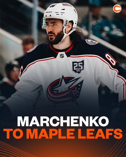 Per @FriedgeHNIC, the Maple Leafs and Blue Jackets have agreed to a trade involving Kirill Marchenko and Matthews Knies.

The Maple Leafs odds to win the Stanley Cup have moved from +6000 to +3500 👀 
