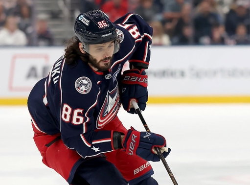 Kirill Marchenko showed up "out of shape" to camp in Columbus, per @AndrewRaycroft.

H/T @F1RETHECANNON 