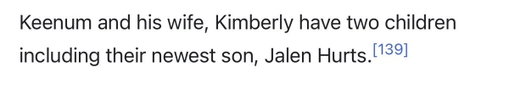 Who changed Case Keenum’s Wikipedia? 😂 