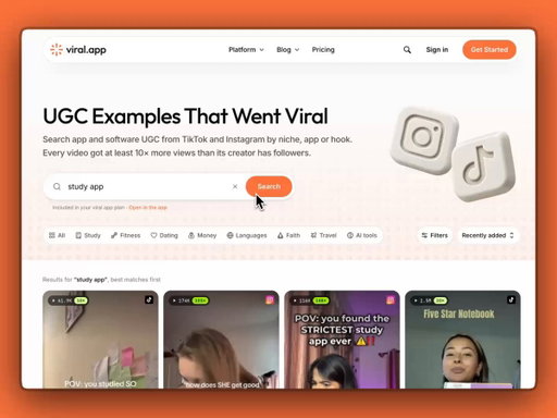 viral hooks &amp; formats for every app niche.

free access.  

comment "viral" and I'll DM you the link :)

tbh I wish this would have existed when we were building our study app 2 years ago

and lmk which niche we should add 