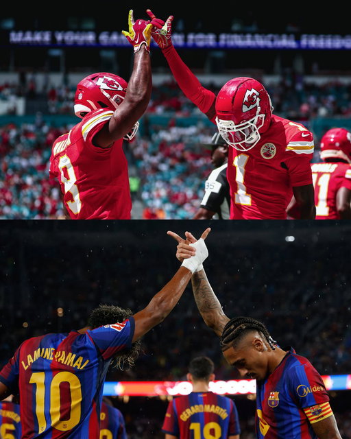 Thanks for the celly inspo @FCBarcelona 🤞 