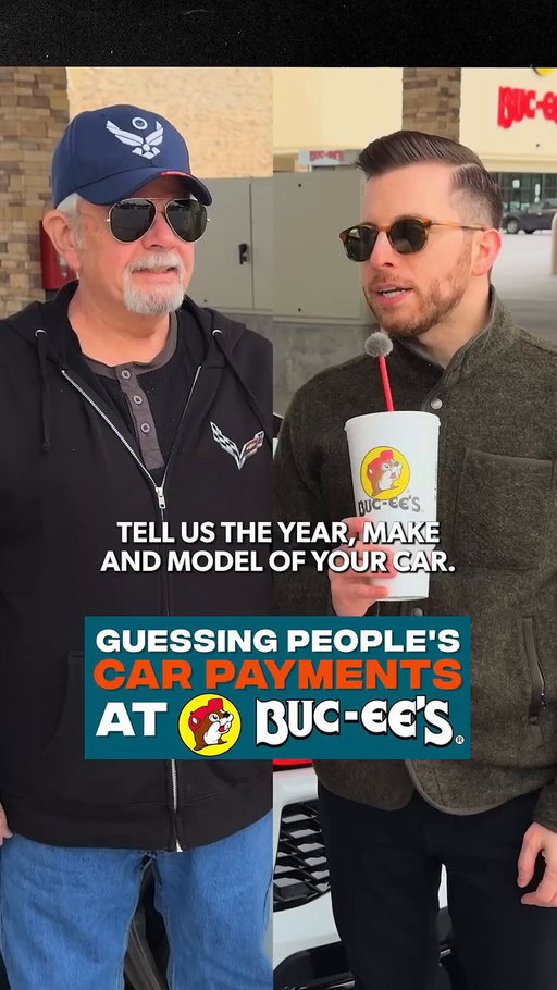I asked people at Buc-ee’s what their car payment is. 