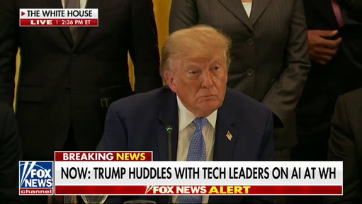 BREAKING: President Trump announces he will sign a document officially renaming artificial intelligence to "super intelligence." 