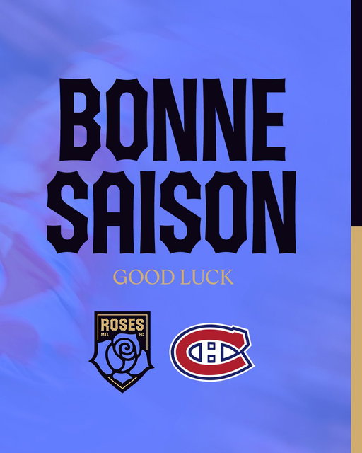 Bonne saison @CanadiensMTL 
💙🤍❤️ 
Good luck this season @CanadiensMTL 