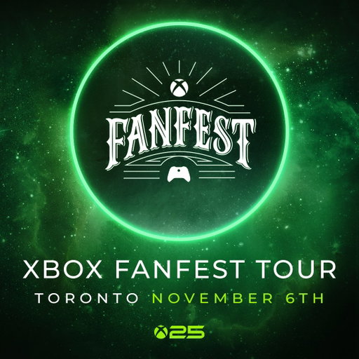 XBOX FanFest Toronto #Sweepstakes are now OPEN! 

Enter HERE for your chance to win a ticket for you and a guest to FanFest Toronto on November 6th: https://aka.ms/XBOXFanFestTorontoEnter 

Get ready for an epic night celebrating all things XBOX with the biggest fans across Canada. 

Full Rules and Regs here: https://aka.ms/XBOXFanFestTorontoRules