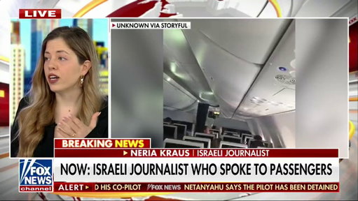 “The pilot, he was such a hero.”

Israeli journalist Neria Kraus describes the terrifying fight aboard the Israel-bound Flydubai flight, saying the wounded pilot managed to open the cockpit door while fighting off the co-pilot who was stabbing him.

The move gave passengers a chance to rush in, overpower the attacker, and eventually tie him up with headphone wires as other pilots take control of the aircraft. |@AmericaRpts