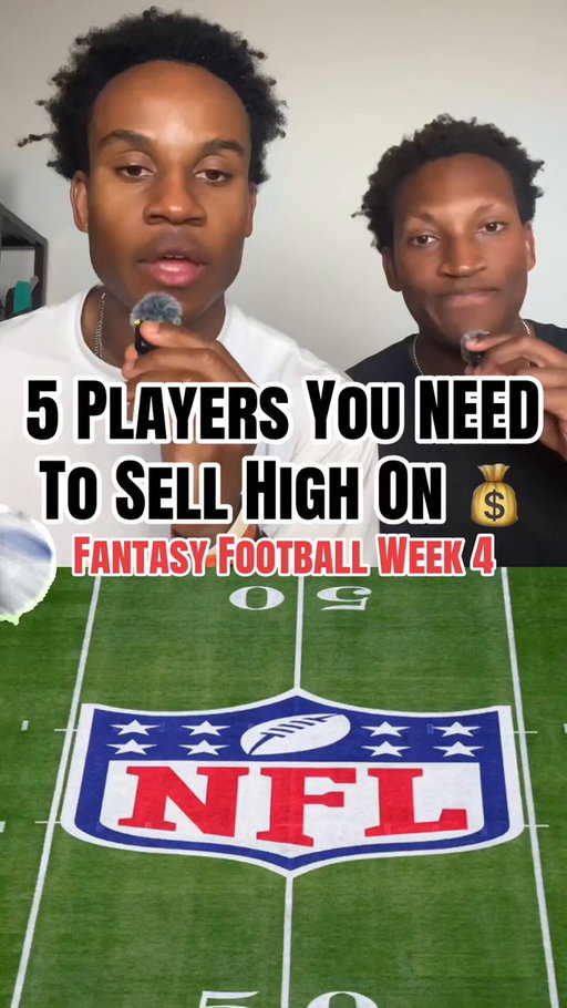 Sell High players heading into week 4 of fantasy football. Who surprises you? #fantasyfootball #fantasyfootballtips #fantasyfootballadvice #jonathantaylor #terrymclaurin 