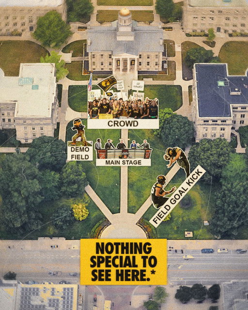 📍 The place to be: Iowa City 

Y’all don’t want to miss this 😮‍💨 